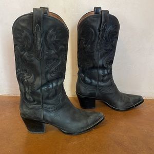 Jeffrey Campbell Western Dagget Boot size 9.5 black